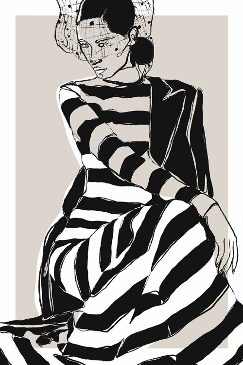 Picture of STRIPED DRESS