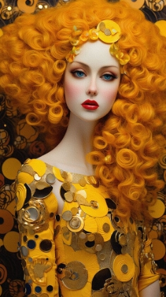 Picture of BARBIE VON GUSTAV KLIMT 5