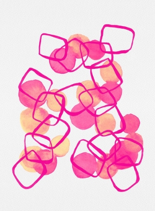 Picture of PINK SHAPES CHAIN