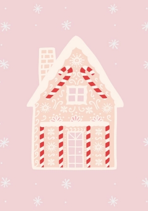 Picture of PINK GINGERBREAD HOUSE