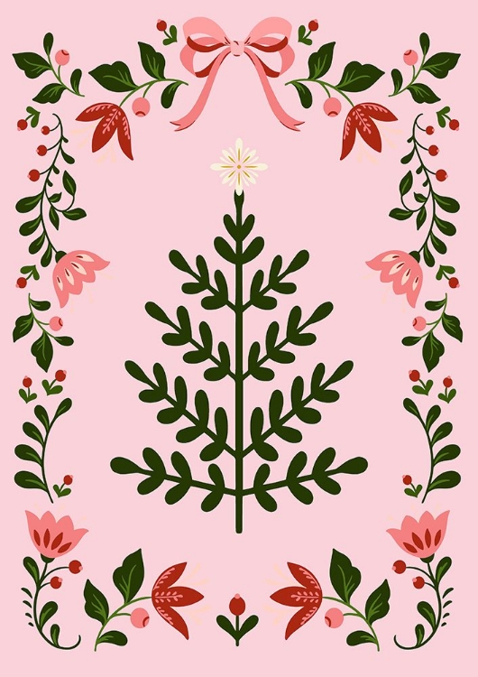 Picture of PINK CHRISTMAS TREE