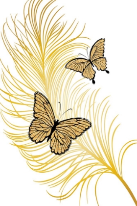 Picture of GOLDEN BUTTERFLIES