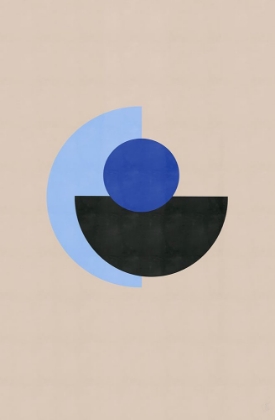 Picture of ABSTRACT BLUE CIRCLE