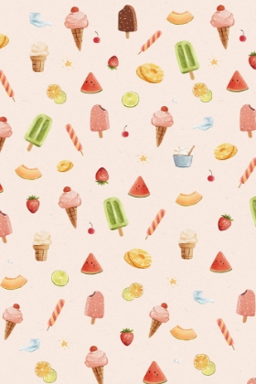 Picture of SWEET ICE CREAM PATTERN