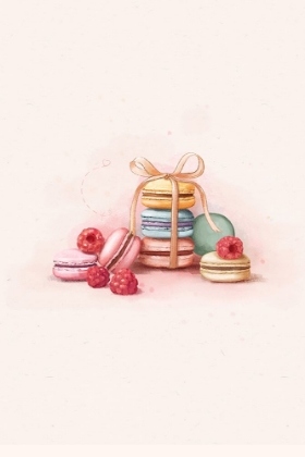 Picture of RASPBERRY MACARON