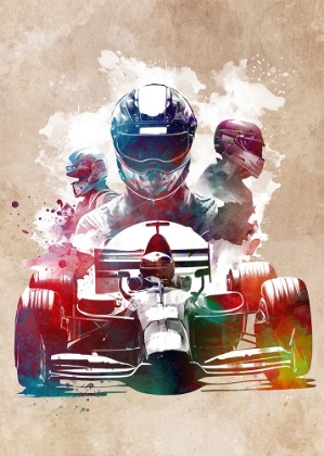 Picture of CAR RACING SPORT ART #RACING