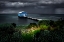 Picture of BOATSHED WITH APPROACHING STORM