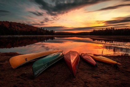 Picture of SUNRISE ON THE LAKE