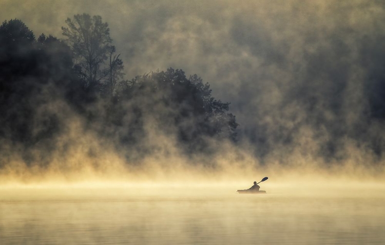 Picture of KAYAKING IN THE MIST