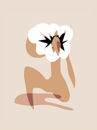 Picture of WHITE FLORAL IN NUDE