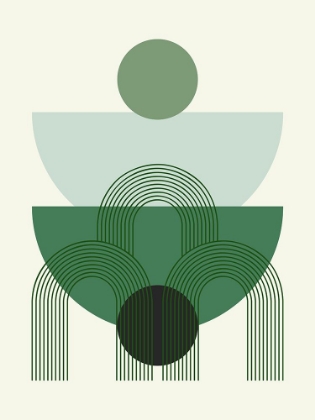 Picture of MID CENTURY IN FOREST SHADES