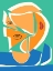 Picture of ABSTRACT CUT OUT PORTRAIT