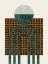Picture of TEXTURED MID CENTURY COMPOSITION 5