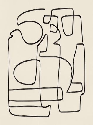 Picture of WARM ABSTRACT LINE ART STUDY