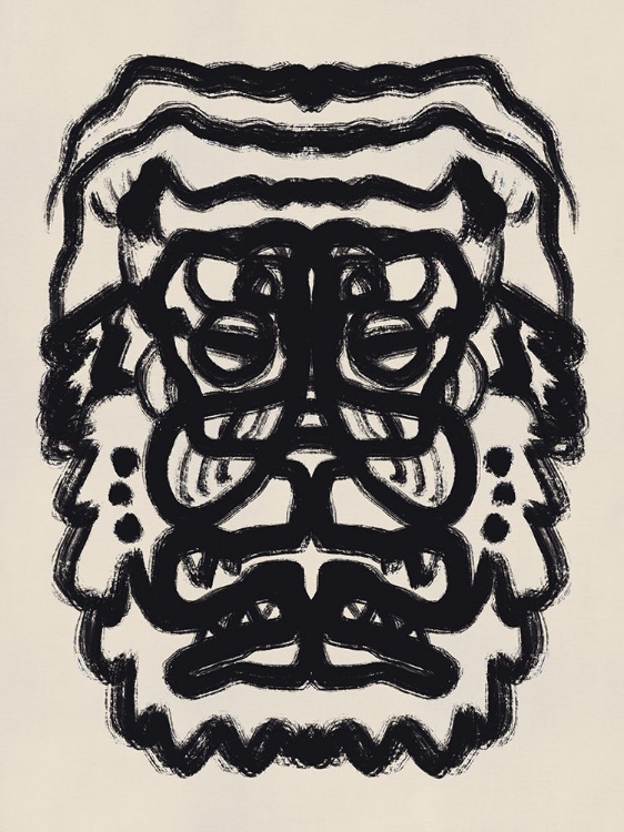 Picture of TIGER TOTEM PORTRAIT