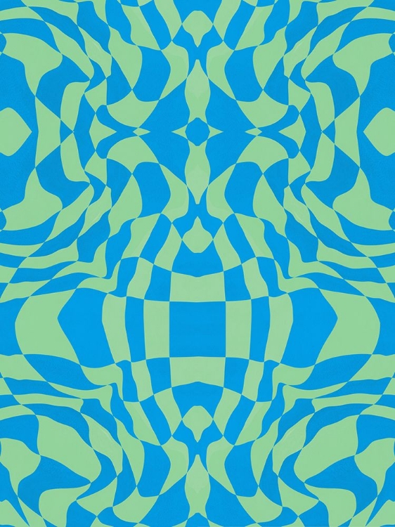 Picture of COOL COLORS WARP CHECKERS