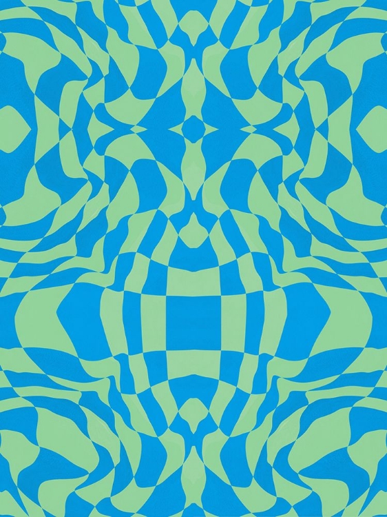 Picture of COOL COLORS WARP CHECKERS