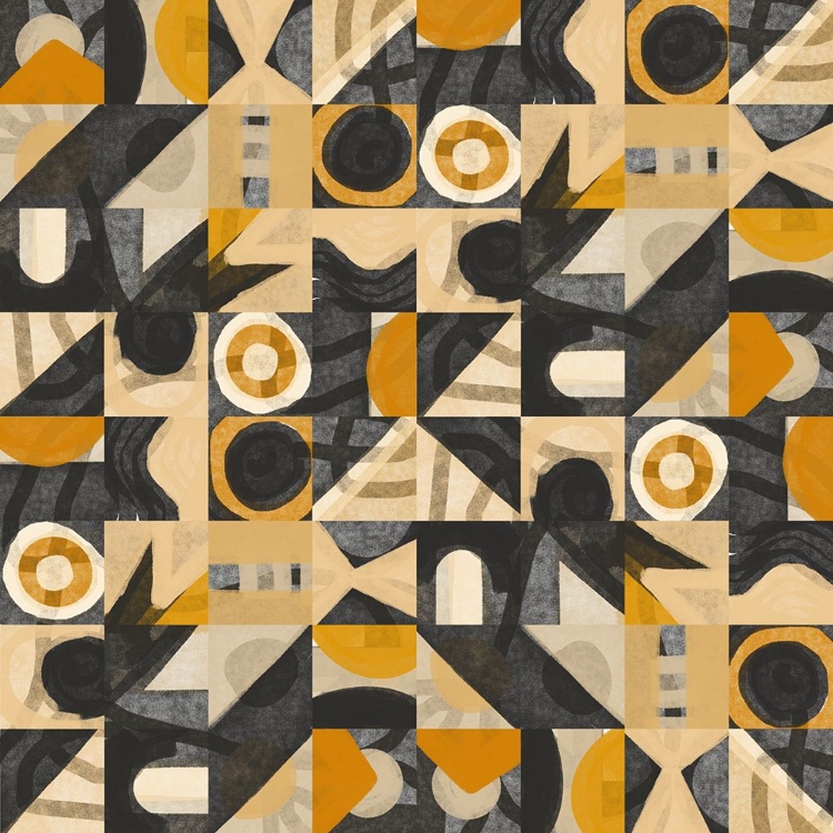 Picture of MID CENTURY GRID PATTERN EIGHT