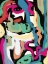 Picture of BOLD COLORFUL BRUSHSTROKES