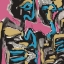 Picture of INK AND OIL ABSTRACT 02