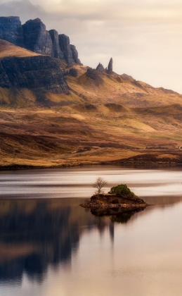 Picture of GAZING AT THE ANCIENT SENTINEL: THE OLD MAN OF STORR