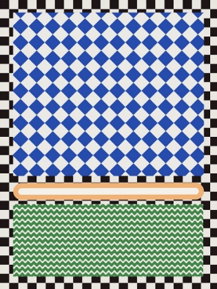 Picture of CHECKERED ROTHKO INSPIRRATION