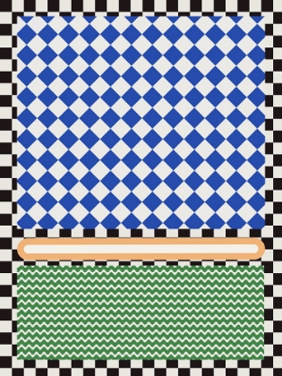 Picture of CHECKERED ROTHKO INSPIRRATION