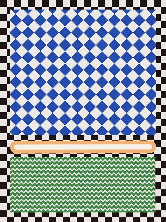 Picture of CHECKERED ROTHKO INSPIRRATION