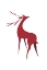 Picture of STYLIZED RETRO DEER (RED)
