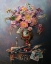 Picture of STILL LIFE WITH VIOLIN AND FLOWERS