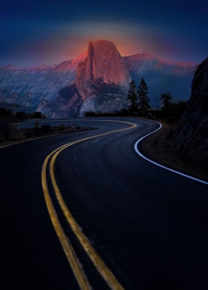 Picture of SUNSET HALF DOME YOSEMITE