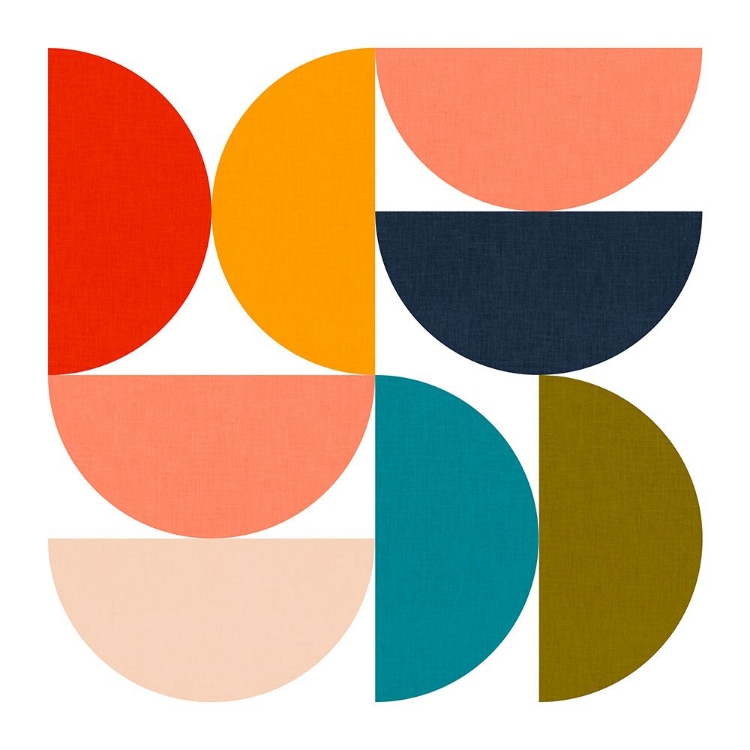 Picture of MID CENTURY GEOMETRIC COLOR PLAY 4