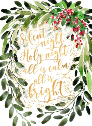 Picture of SILENT NIGHT WATERCOLOR BOUQUET