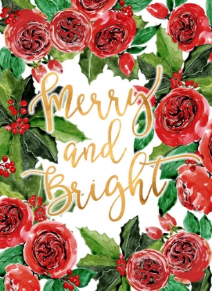 Picture of MERRY AND BRIGHT HOLIDAY ROSES
