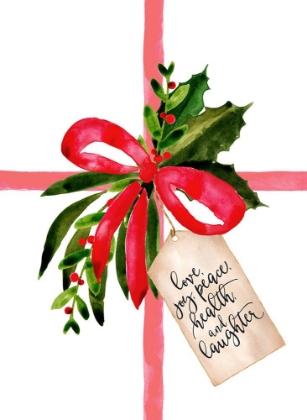 Picture of WATERCOLOR GIFT WITH HOLIDAY WISHES