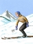 Picture of GIRL SKIING DOWNHILL