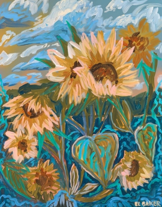Picture of SUNFLOWERS PRINT