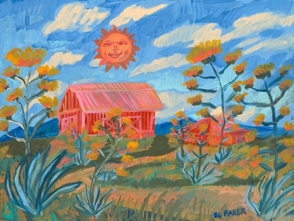 Picture of SUNNY FARM PRINT