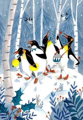 Picture of PENGUINS MAKE MUSIC IN THE FOREST