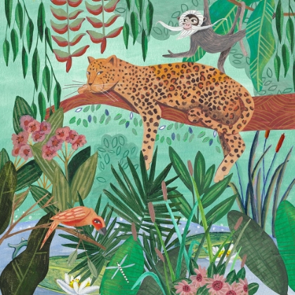 Picture of LEOPARD IN THE JUNGLE