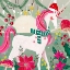 Picture of CHRISTMAS UNICORN