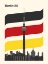 Picture of BERLIN RETRO TRAVEL PRINT