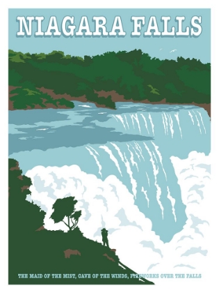 Picture of NIAGARA FALLSTRAVEL PRINT