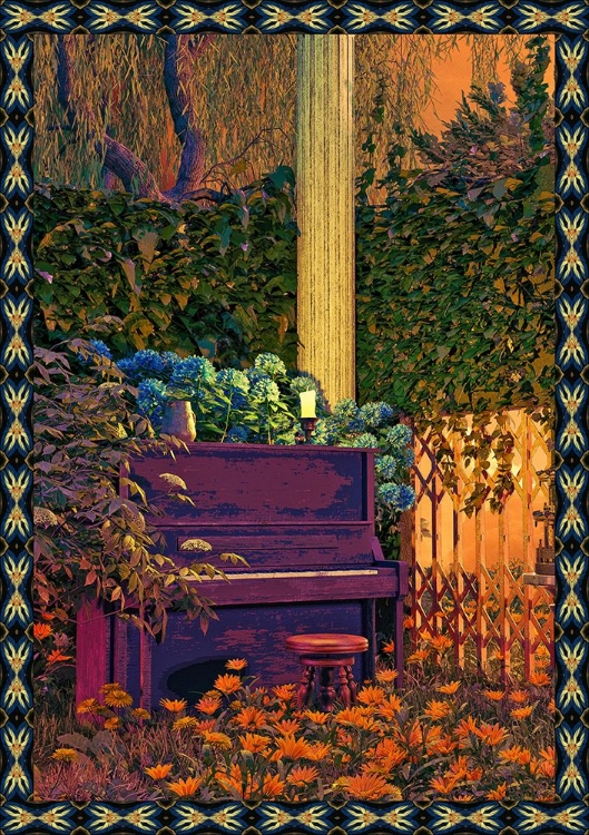 Picture of PIANO IN FOREST