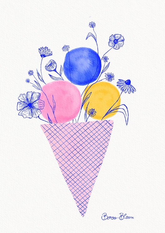 Picture of ICE CREAM FLOWERS