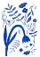 Picture of BLUE FLOWERS