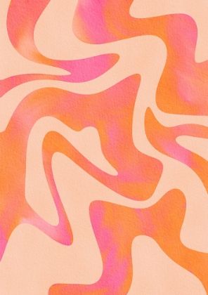 Picture of ABSTRACT WAVE - PEACH FUZZ