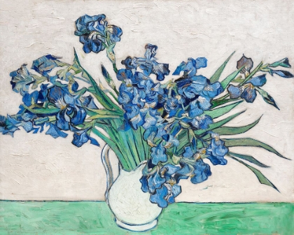 Picture of VINCENT VAN GOGHS IRISES (1890).