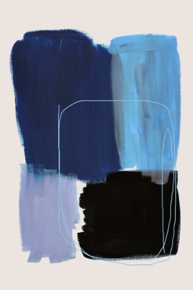 Picture of ABSTRACT BRUSH STROKES 120X
