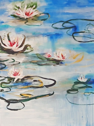 Picture of SPRING WATER LILIES 2